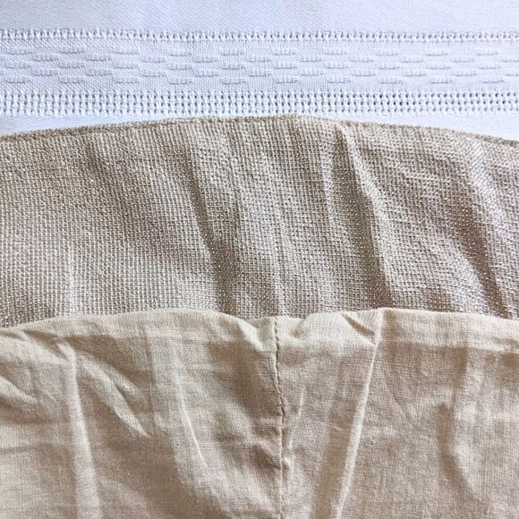 Vintage Y2K CHICOS Embellished Metallic Beige Aztec Beaded Cocktail Jacket Sz 1 - Picture 7 of 10